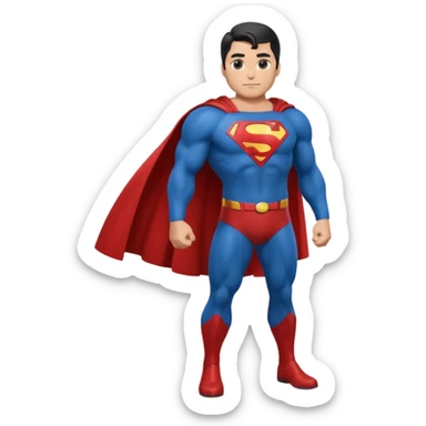 super man full body sticker