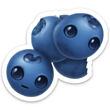 Blueberry  sticker