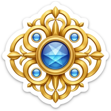 The Geo Element’s Insignia Logo symbol  sticker