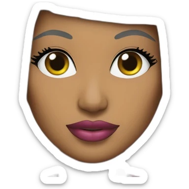 Nicki Minaj queen sticker