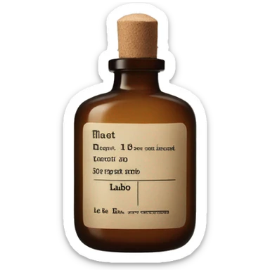 le labo bottle sticker