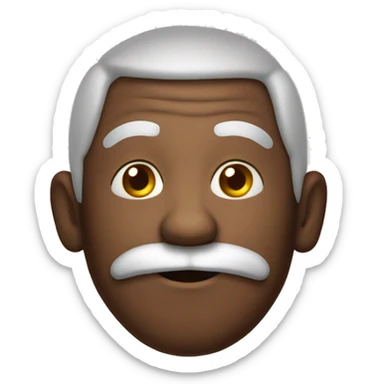 Père Noël Gross est mignon  sticker