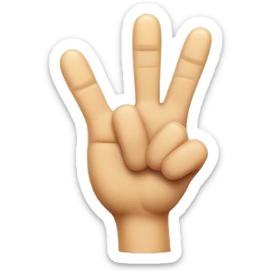 wagging finger playfully as if to say "uh ahh ahh!" sticker