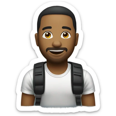 A musical producer sticker