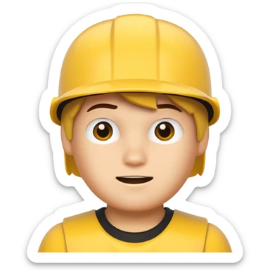 An Roblox Noob Face With An Normal expresion sticker