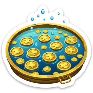 sunken treasure sticker