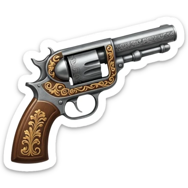 old 1600s handgun
 sticker