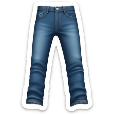 jeans having a meeting sticker