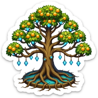 RPG skill tree sticker