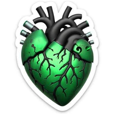 Toxic Heart
 sticker