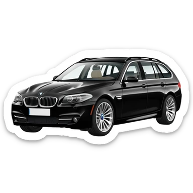 E61 BMW 550i touring sticker