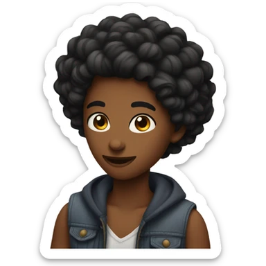 Nonchalant but flirty  sticker