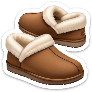 Ugg slippers sticker