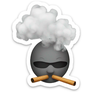 Smoke sticker