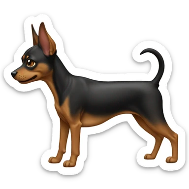 Pincher miniature  sticker