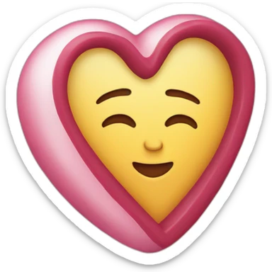 heart with the coran inside sticker