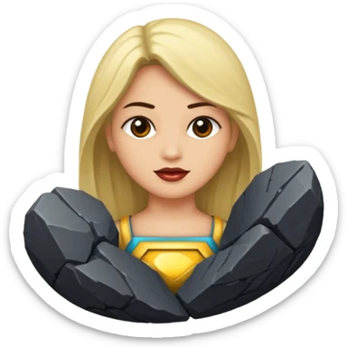 Uma cruz gótica realista sticker