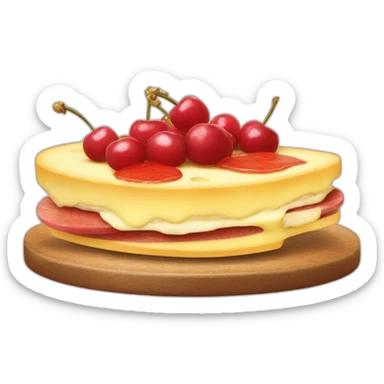 raclette au cerise sticker