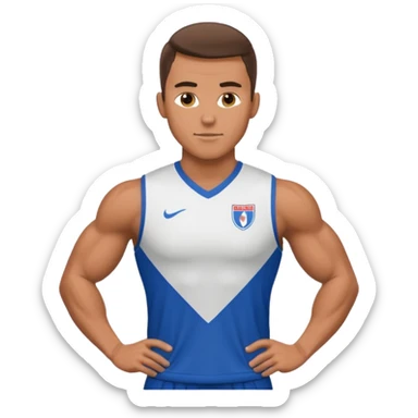 footballer physique sticker