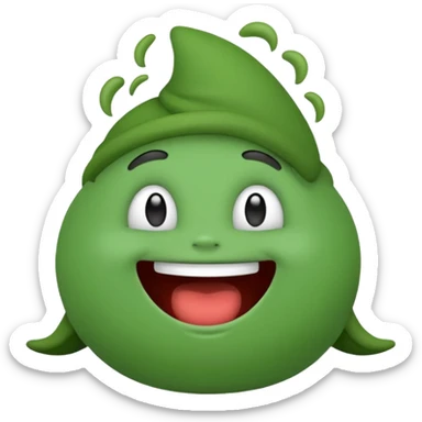 among us farting sticker