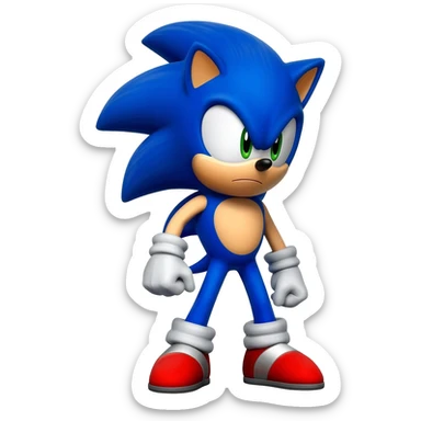Sonic sticker