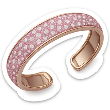 pink bracelet, glamorous and stylish sticker
