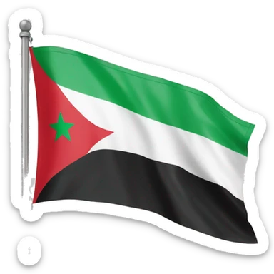 Flag of Free Syria sticker