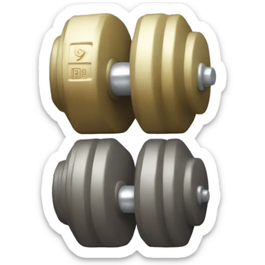 1kg dumbell sticker
