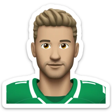 Football player wearing Numbers 36. Wearing withe adidas kit sticker