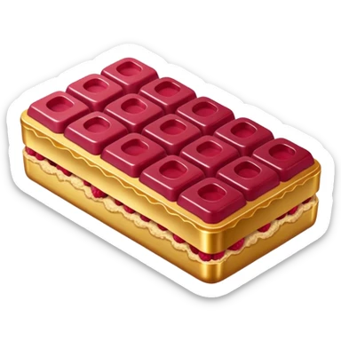 Raspberry Jam Center Bars sticker