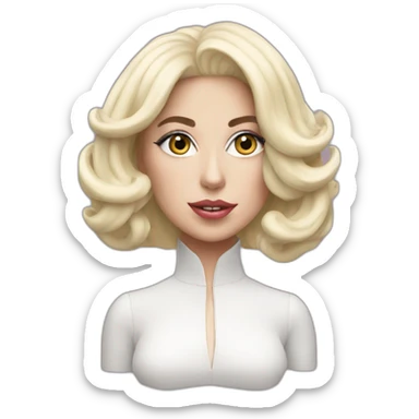 Lady Gaga On JOANNE era sticker