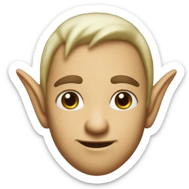 frieren elf emoji sticker