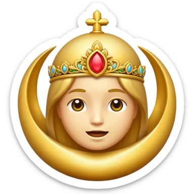 Worship emoji  sticker