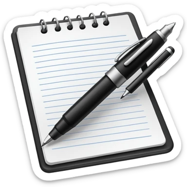 I want an emoji about prompt writing for ai sticker