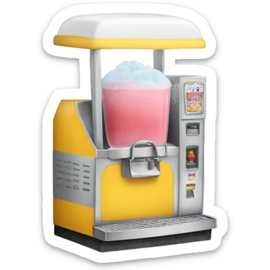 slushie machine  sticker