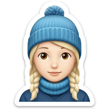 Winter Beanie Pe sticker
