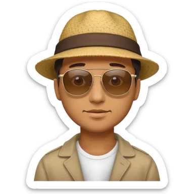 Hombre caliente sticker