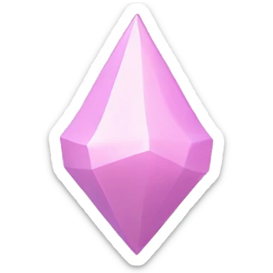 pastel pink  realistic plumbob sims sticker