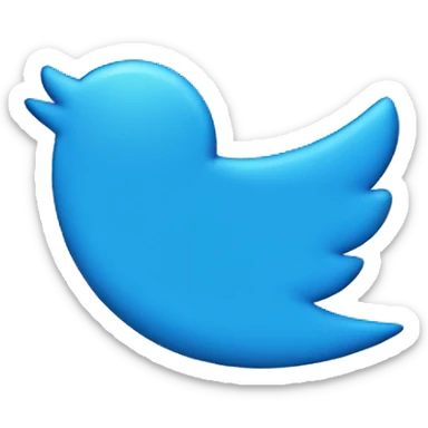 blue twitter verified checkmark sticker