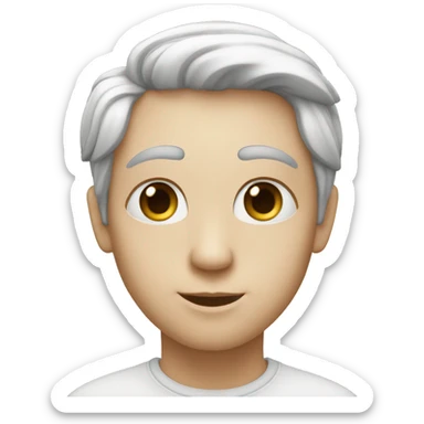 Fait un emoji avec des yeux cœur en forme d’étoile  sticker