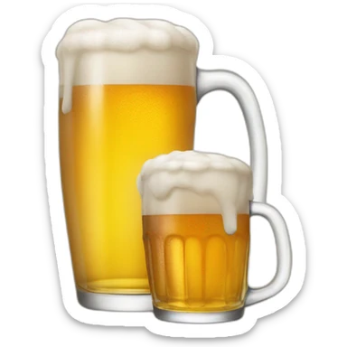 Bière qui a des ailes sticker