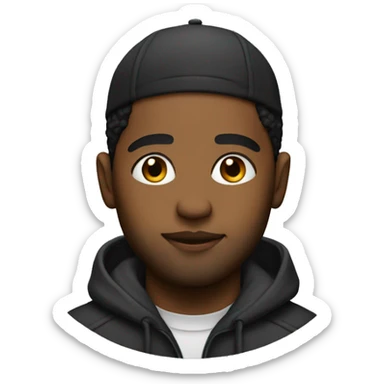 30 year old black music producer sticker