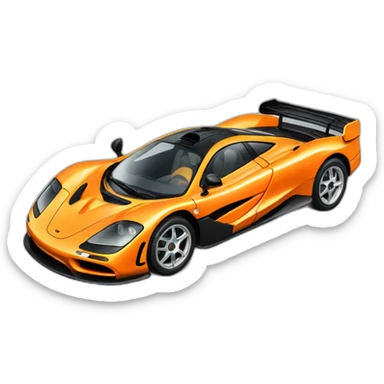 mclaren f1 car sticker