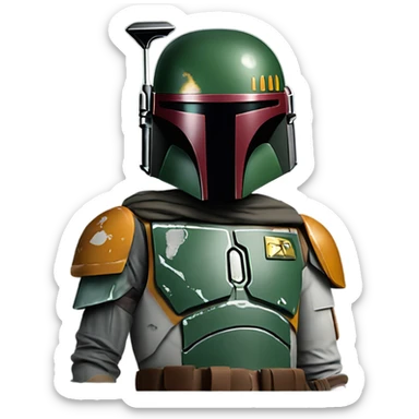 Boba Fett sticker