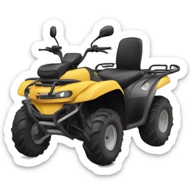 Quad bike sticker