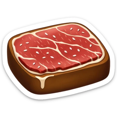 beef steak sticker