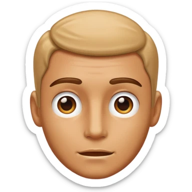 Bare skin of the men sticker