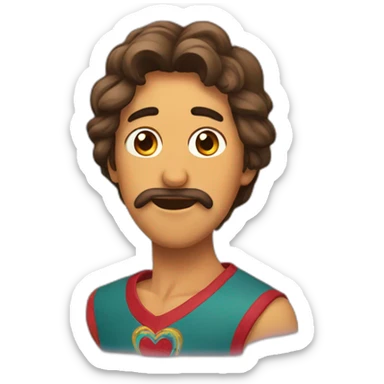 chileno de corazon sticker