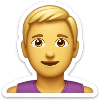 Self-Improvement symbol sticker