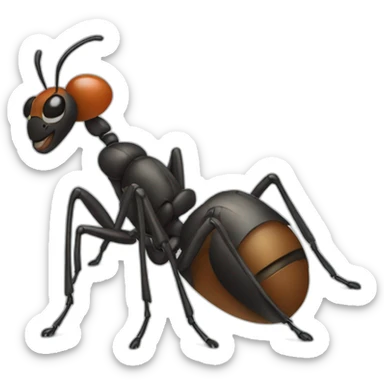 A handicap ant  sticker